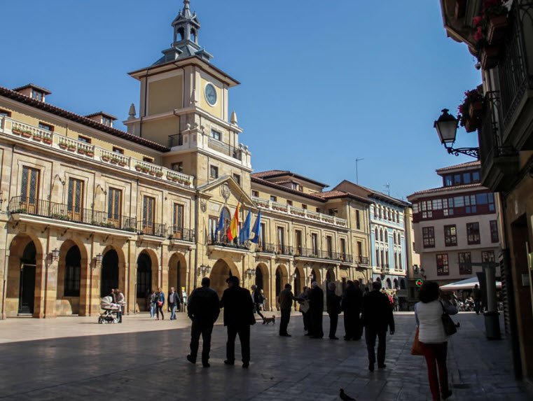 Casco Histórico de Oviedo / Uviéu, Spain